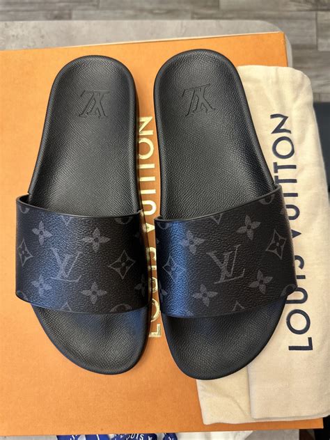 louis vuitton slides waterfront mule|waterfront mule slides.